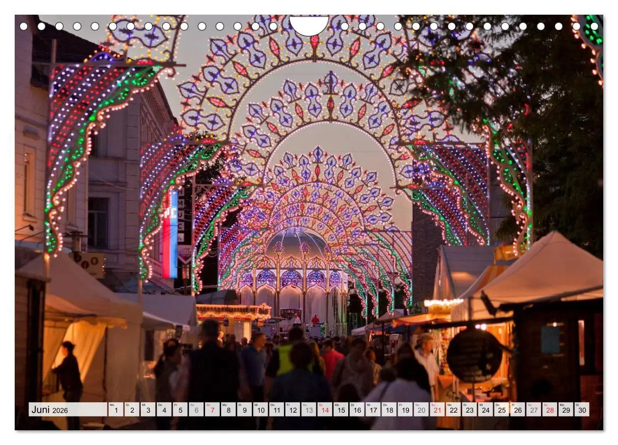 Bild: 9783457269459 | Das Ruhrgebiet bei Nacht (Wandkalender 2026 DIN A4 quer), CALVENDO...
