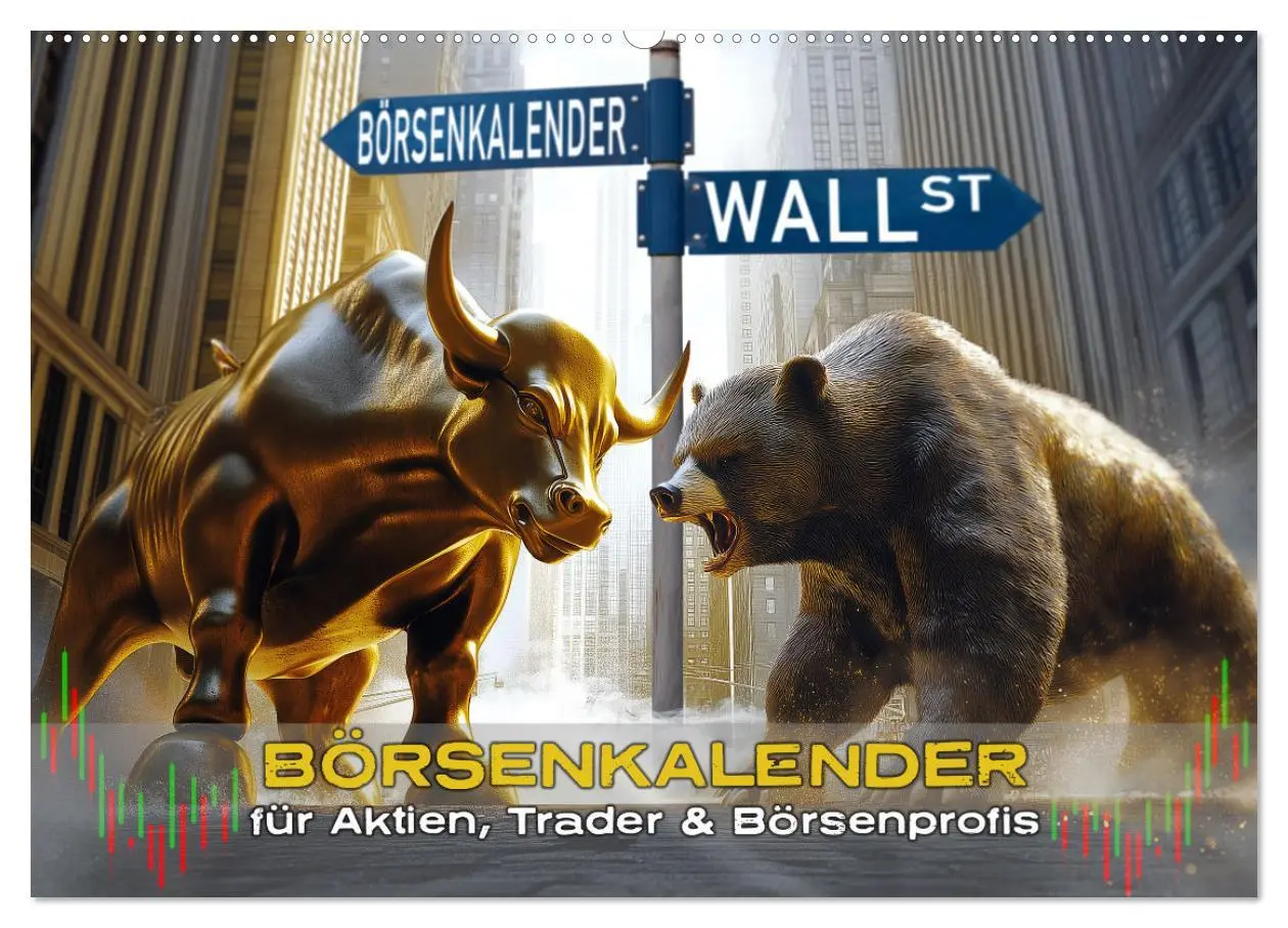 Cover: 9783457339459 | Börsenkalender - der Kalender für Aktien, Trader und Börsenprofis....