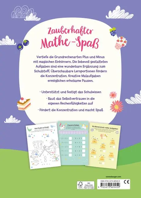 Bild: 9783473489459 | Einhorn-Akademie - Erstes Rechnen | Lisa Regan | Taschenbuch | 48 S.