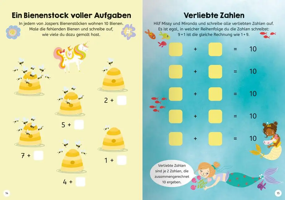 Bild: 9783473489459 | Einhorn-Akademie - Erstes Rechnen | Lisa Regan | Taschenbuch | 48 S.