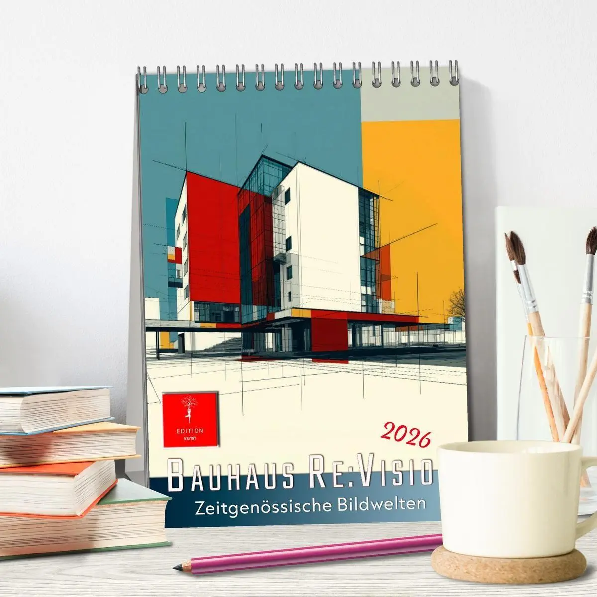 Bild: 9783516739459 | Bauhaus Re:Vision (Tischkalender 2026 DIN A5 hoch), CALVENDO...