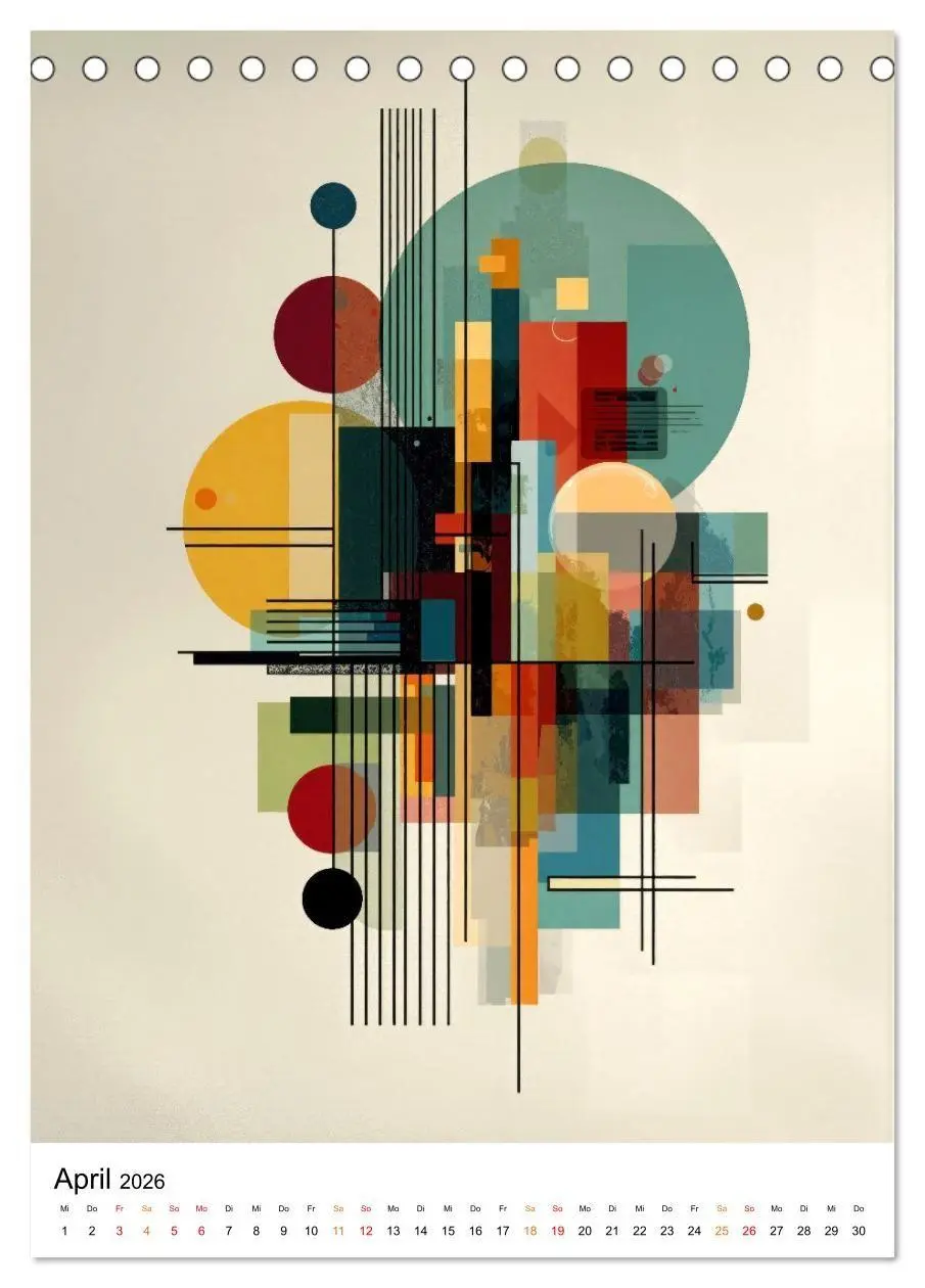 Bild: 9783516739459 | Bauhaus Re:Vision (Tischkalender 2026 DIN A5 hoch), CALVENDO...