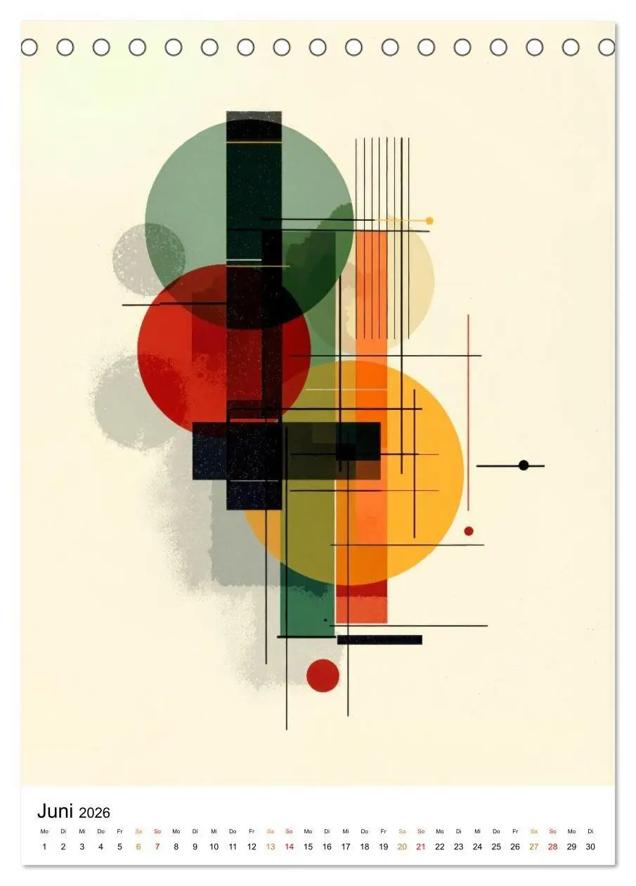 Bild: 9783516739459 | Bauhaus Re:Vision (Tischkalender 2026 DIN A5 hoch), CALVENDO...