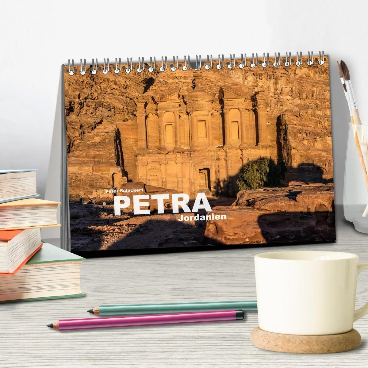 Bild: 9783569689459 | Petra - Jordanien (Tischkalender 2027 DIN A5 quer), CALVENDO...