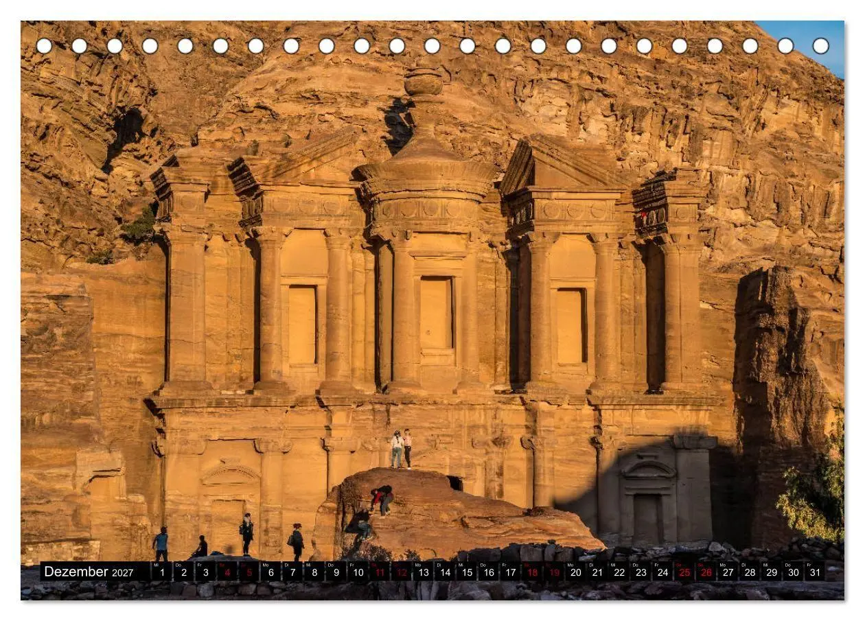 Bild: 9783569689459 | Petra - Jordanien (Tischkalender 2027 DIN A5 quer), CALVENDO...