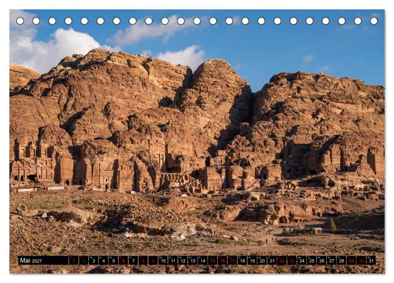 Bild: 9783569689459 | Petra - Jordanien (Tischkalender 2027 DIN A5 quer), CALVENDO...