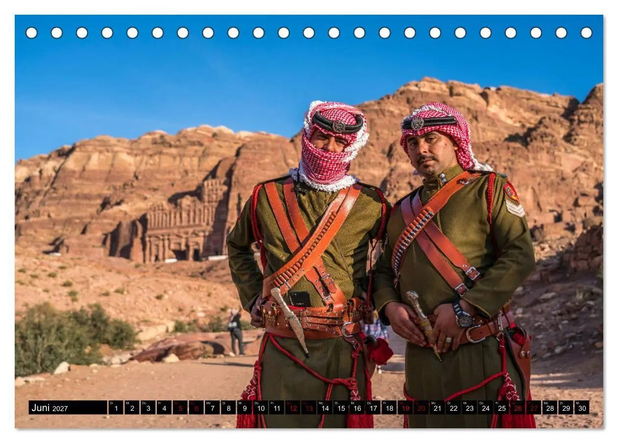 Bild: 9783569689459 | Petra - Jordanien (Tischkalender 2027 DIN A5 quer), CALVENDO...