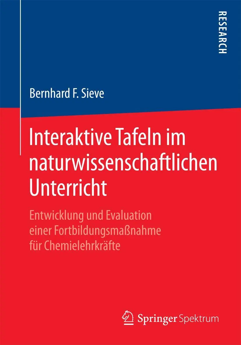 Cover: 9783658099459 | Interaktive Tafeln im naturwissenschaftlichen Unterricht | Sieve | xi