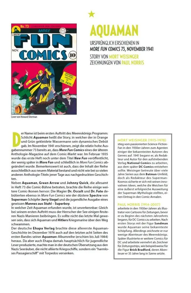 Bild: 9783741609459 | Aquaman Anthologie | Die Geschichte des Helden aus Atlantis | Buch