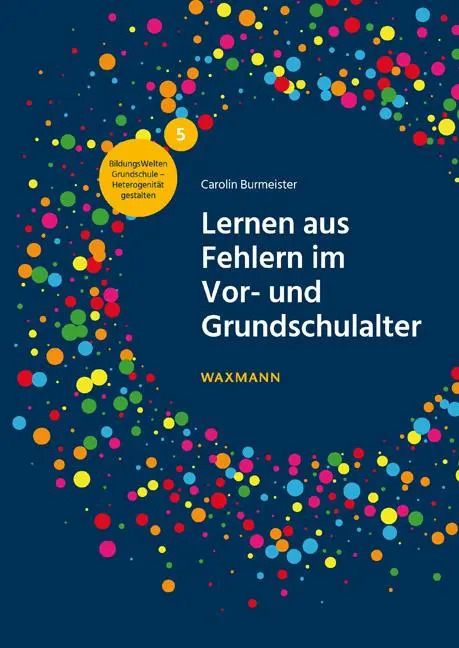 Cover: 9783830949459 | Lernen aus Fehlern im Vor- und Grundschulalter | Carolin Burmeister