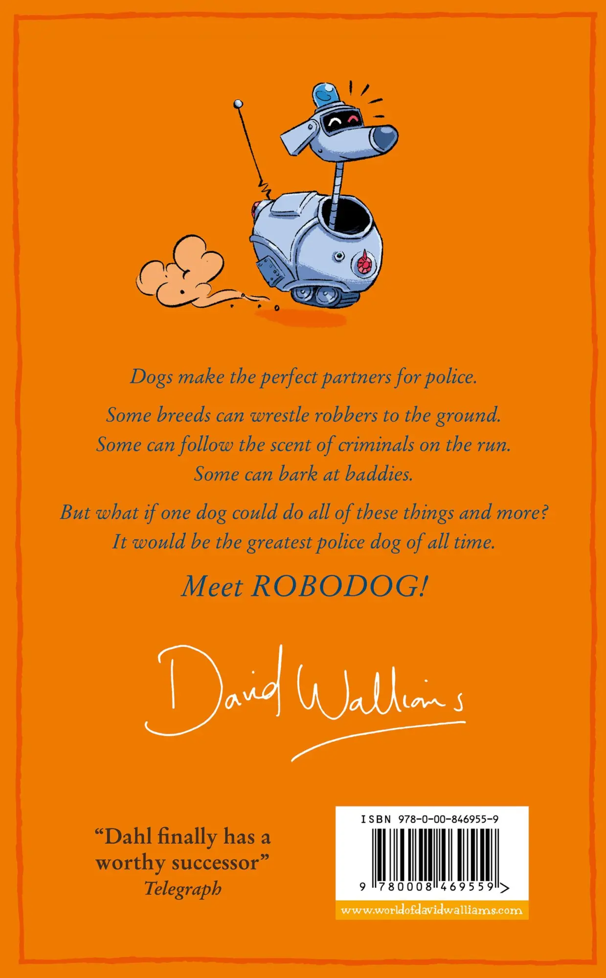 Rückseite: 9780008469559 | Robodog | David Walliams | Buch | Englisch | 2023 | EAN 9780008469559