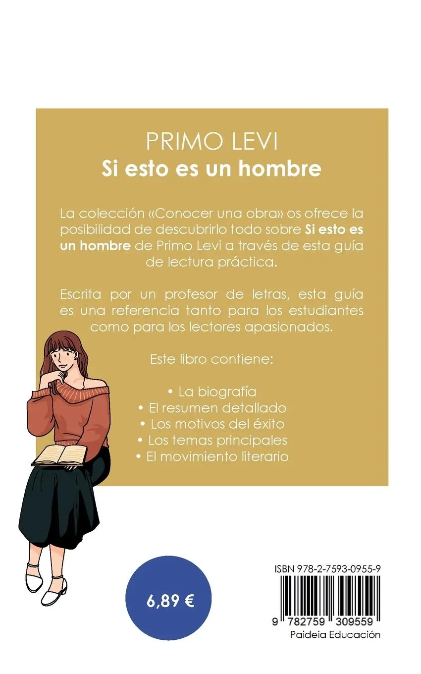 Rückseite: 9782759309559 | Guía de lectura Si esto es un hombre de Primo Levi (análisis...