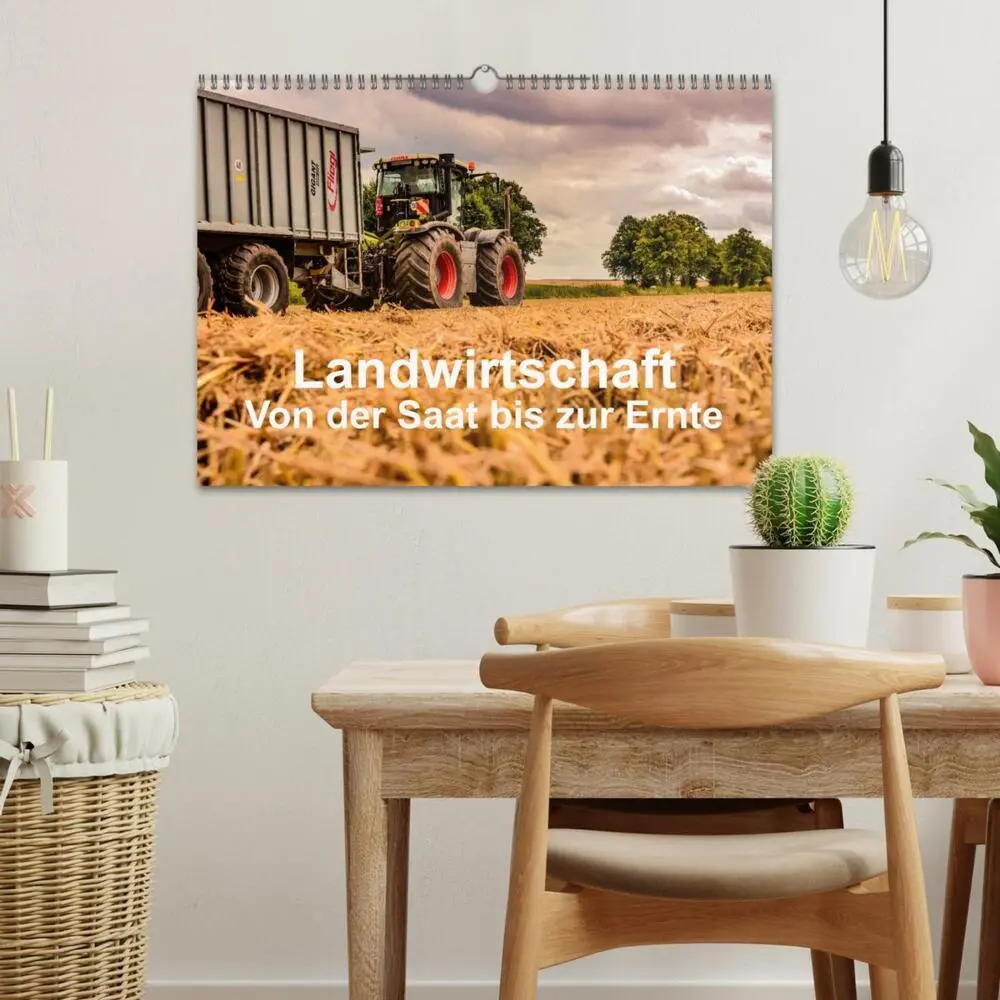 Bild: 9783435239559 | Landwirtschaft - Von der Saat bis zur Ernte (Wandkalender 2025 DIN...