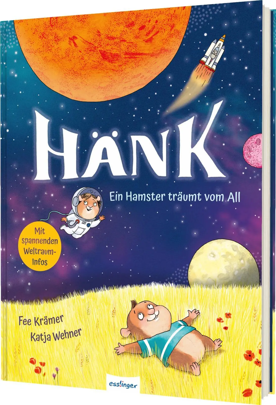 Cover: 9783480239559 | HÄNK | Ein Hamster träumt vom All - Mit spannenden Weltraum-Infos