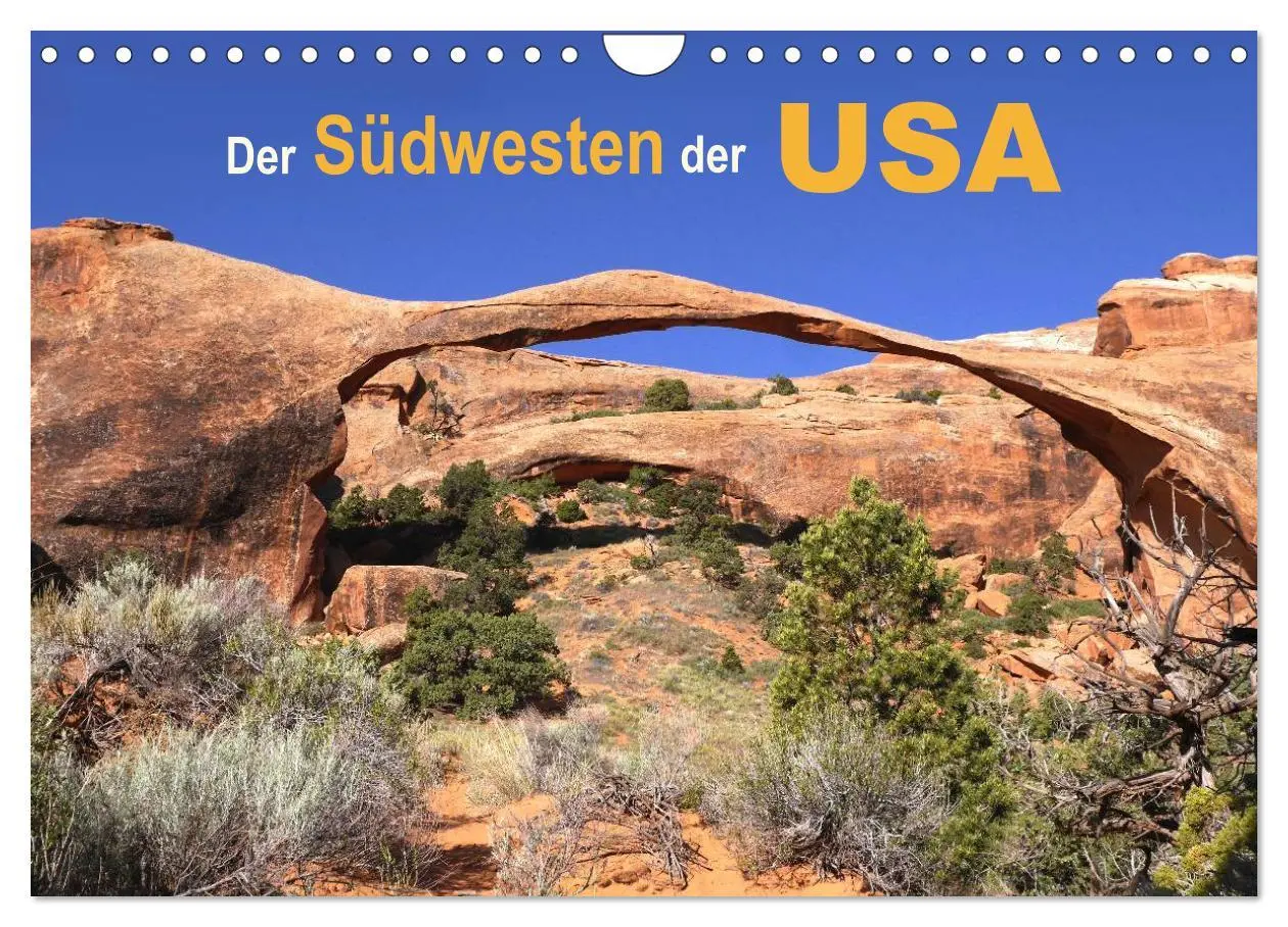 Cover: 9783516039559 | Der Südwesten der USA (Wandkalender 2026 DIN A4 quer), CALVENDO...