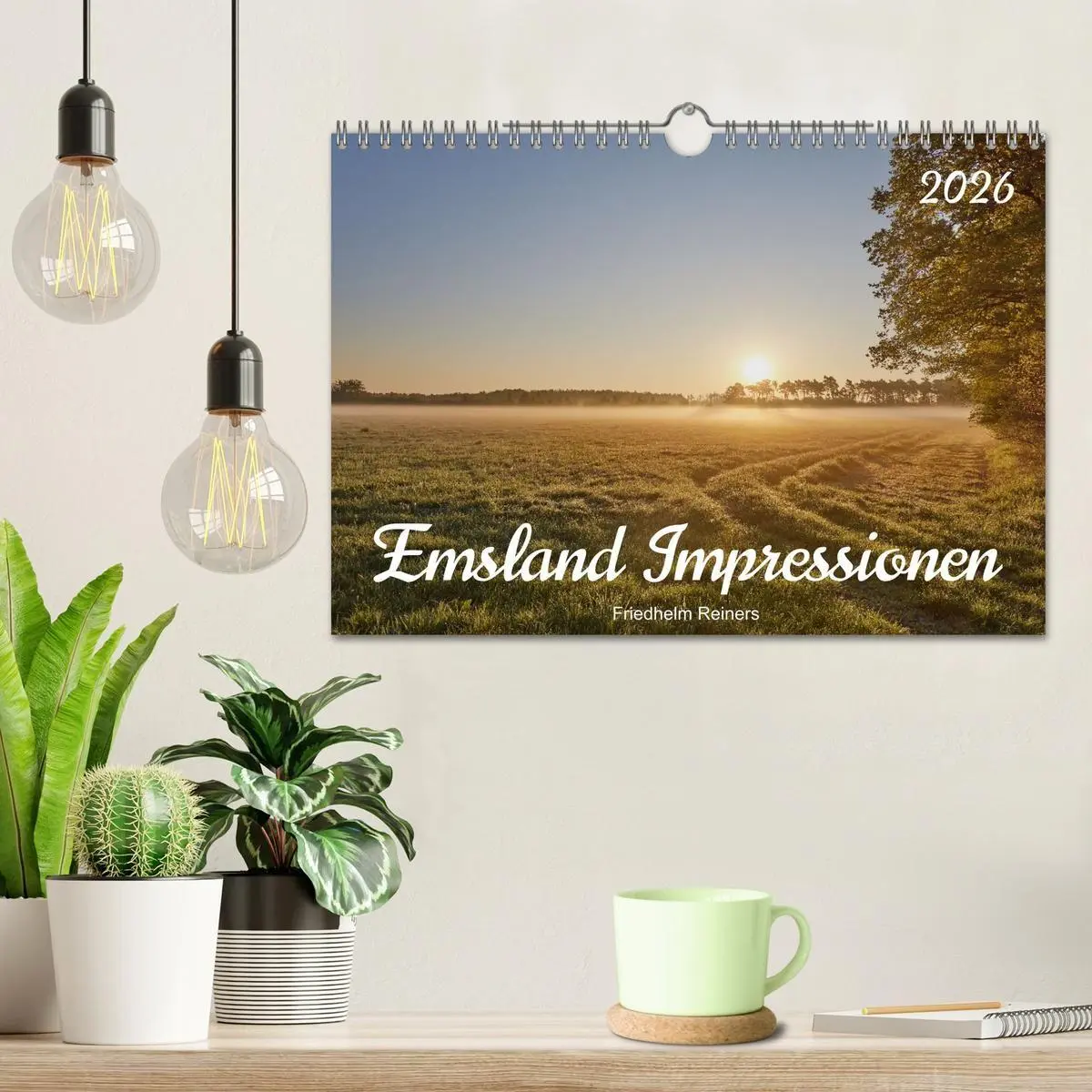 Bild: 9783516729559 | Emsland Impressionen (Wandkalender 2026 DIN A4 quer), CALVENDO...