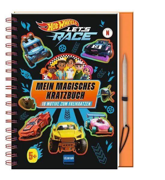 Cover: 9783741529559 | Mein magisches Kratzbuch: Hot Wheels | Ullmann Medien Verlag | Buch