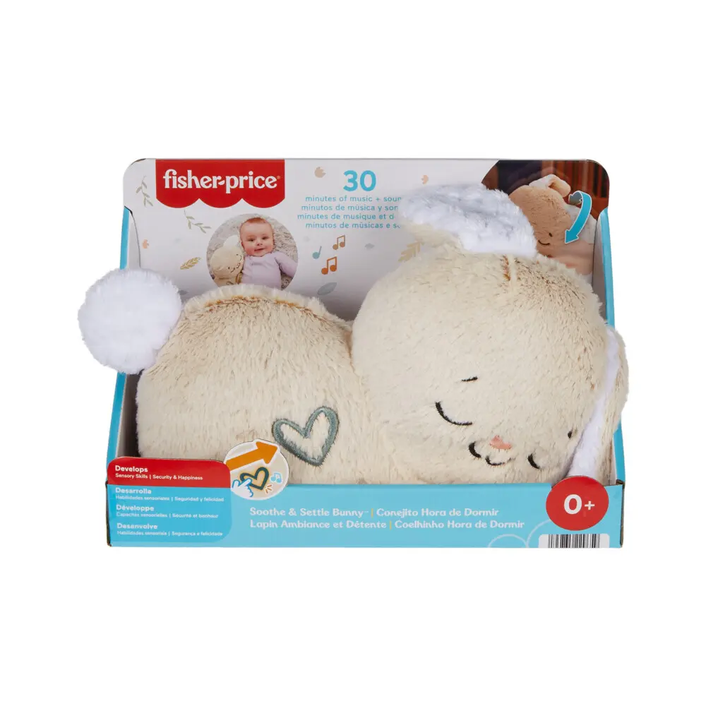 Cover: 194735229659 | Fisher-Price Schlummer-Häschen | Offene Verpackung | HXG97 | 2024