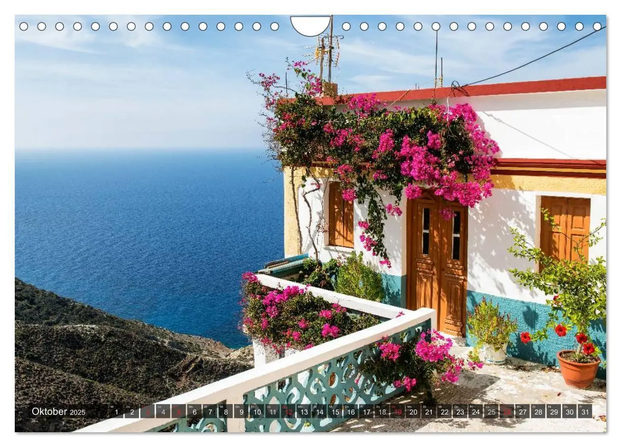 Bild: 9783435469659 | Karpathos - die unbekannte Schöne (Wandkalender 2025 DIN A4 quer),...