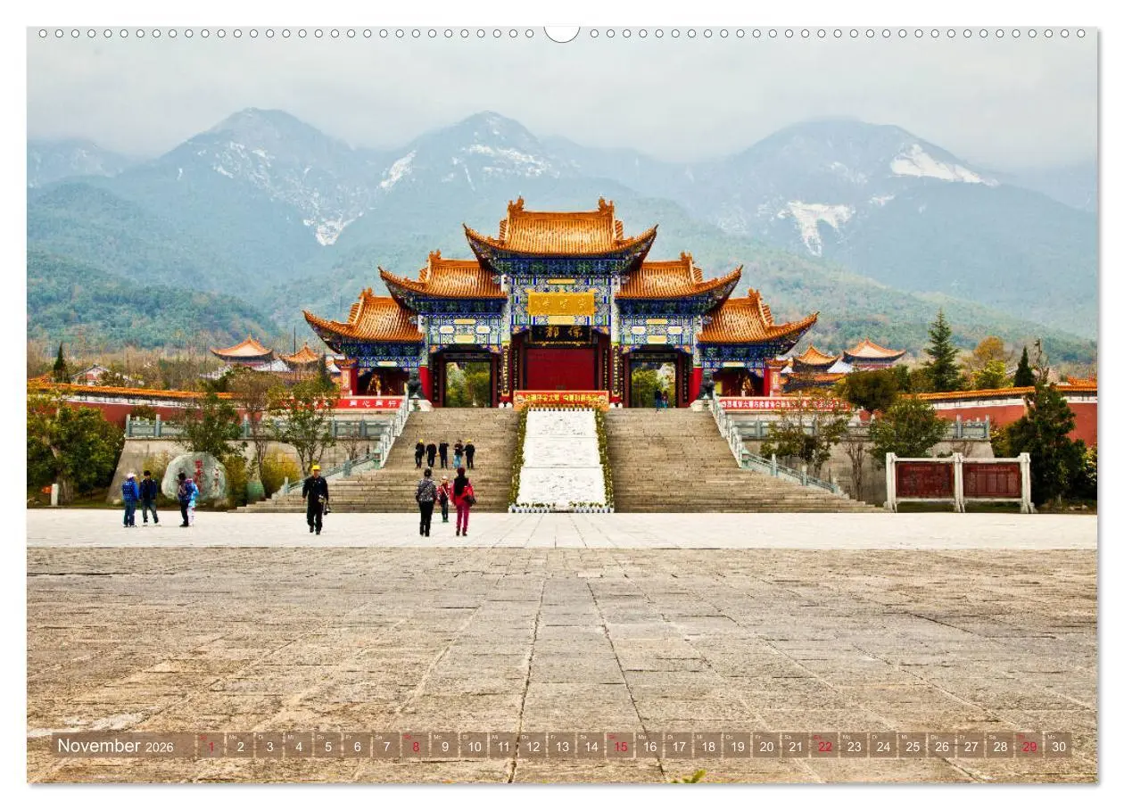 Bild: 9783457799659 | Yunnan - Das andere China (Wandkalender 2026 DIN A2 quer), CALVENDO...