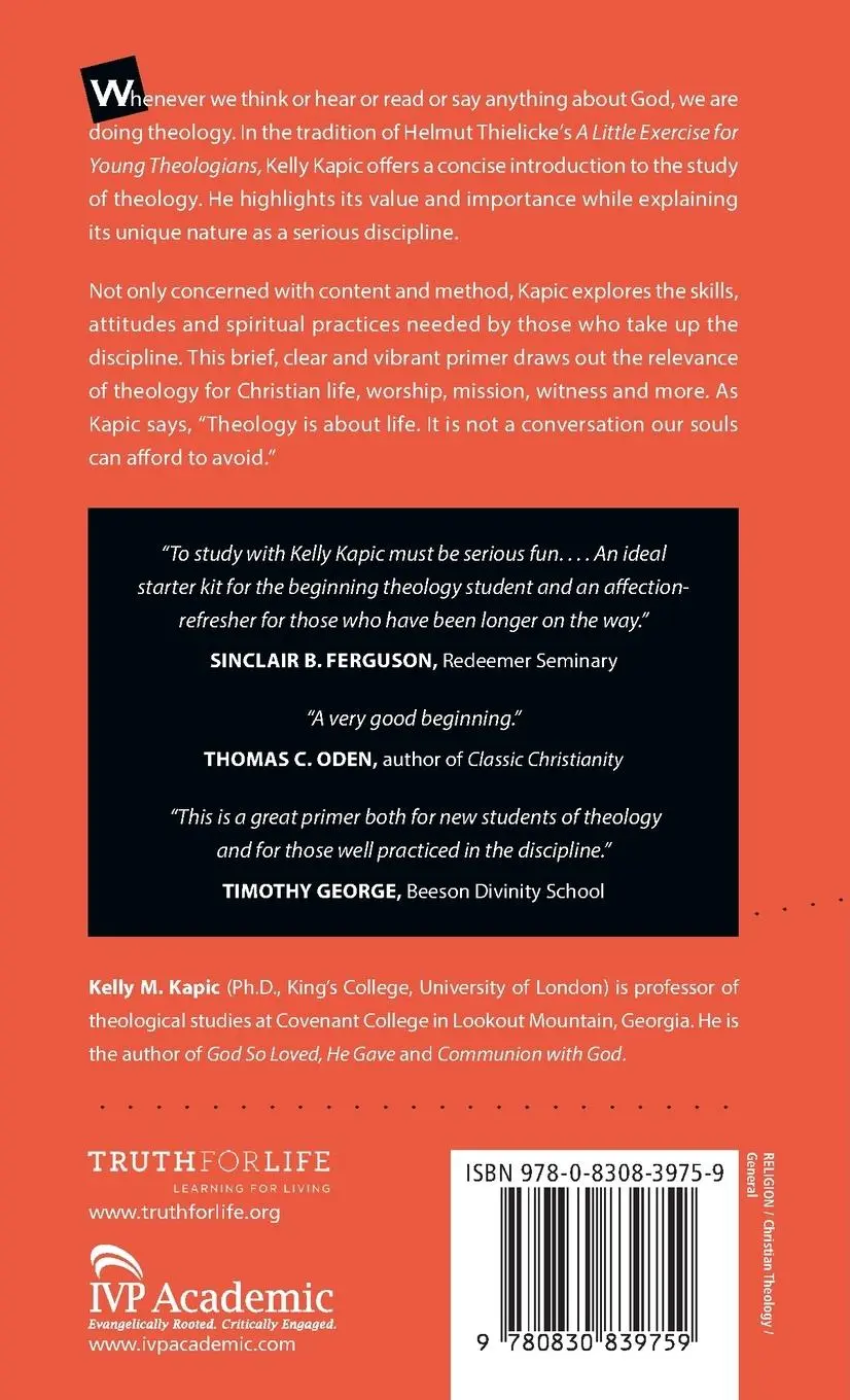 Rückseite: 9780830839759 | A Little Book for New Theologians | Why and How to Study Theology