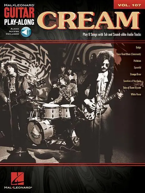 Cover: 9781423469759 | Cream - Guitar Play-Along Vol. 107 Book/Online Audio | Cream | Buch