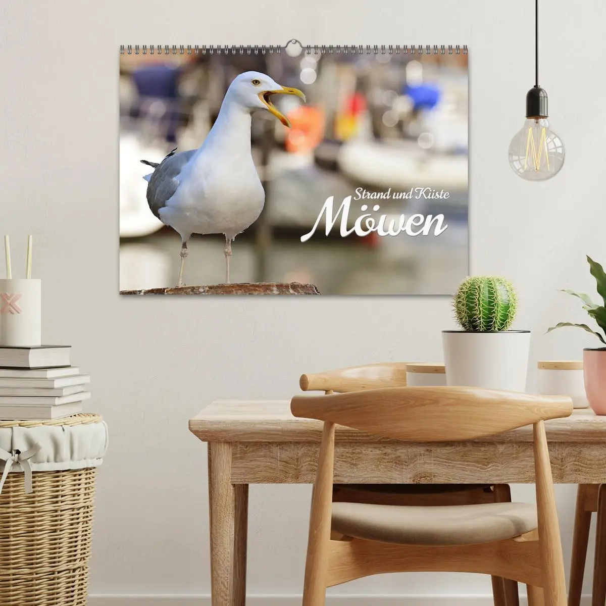Bild: 9783457549759 | Strand und Küste - Möwen (Wandkalender 2026 DIN A3 quer), CALVENDO...
