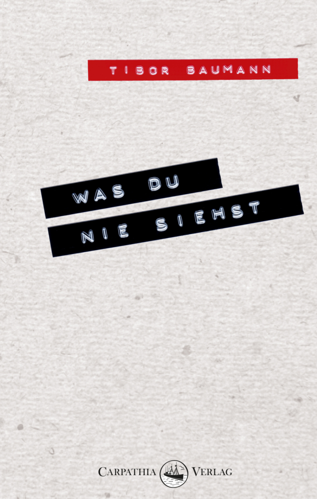 Cover: 9783943709759 | Was du nie siehst | Tibor Baumann | Buch | Mit Lesebändchen | 384 S.