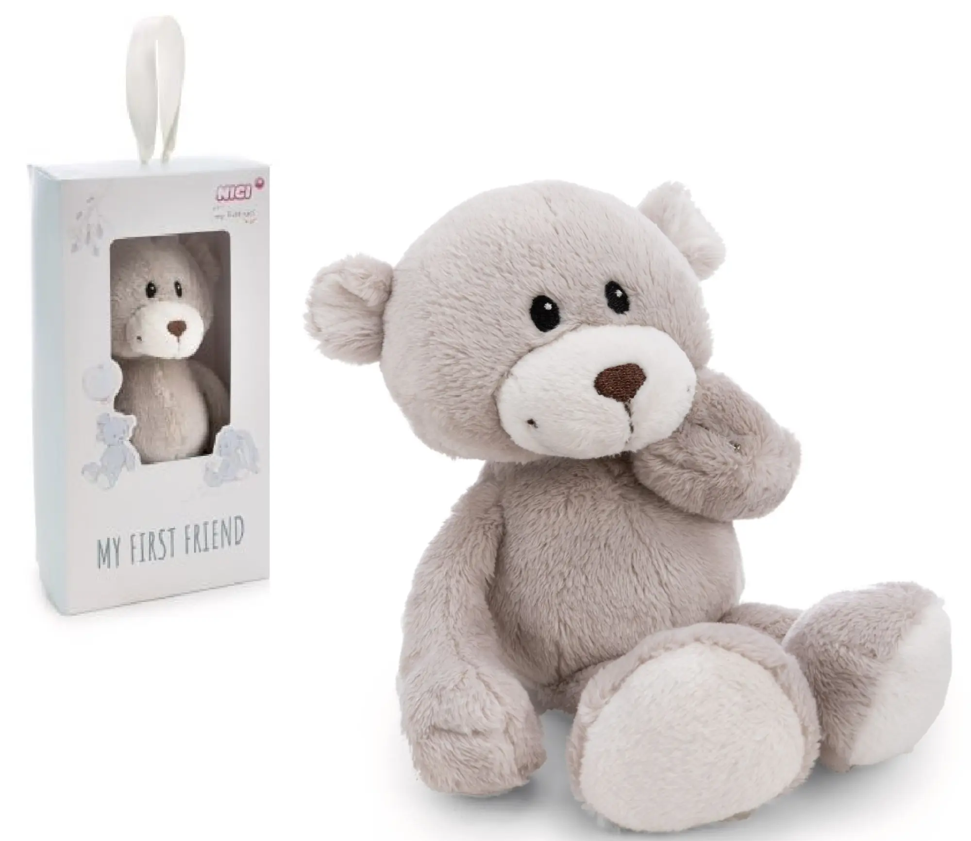 Cover: 4012390629859 | Nici 62985 Kuscheltier Bär Finni 20cm in Geschenkbox | My First NICI