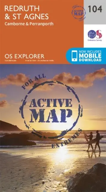 Cover: 9780319469859 | Redruth and St Agnes | Ordnance Survey | (Land-)Karte | Englisch