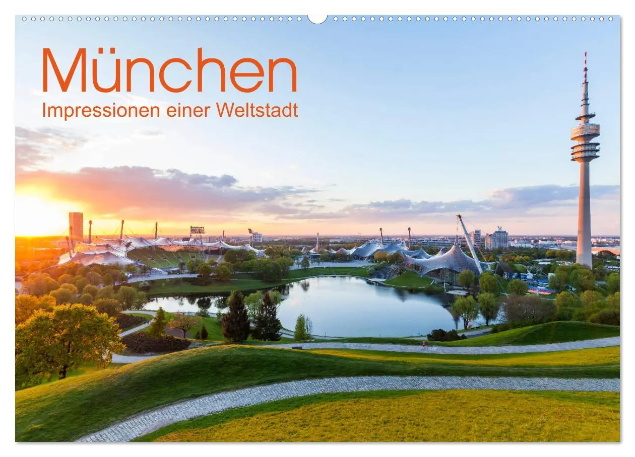 Cover: 9783457779859 | MÜNCHEN Impressionen einer Weltstadt (Wandkalender 2026 DIN A2...