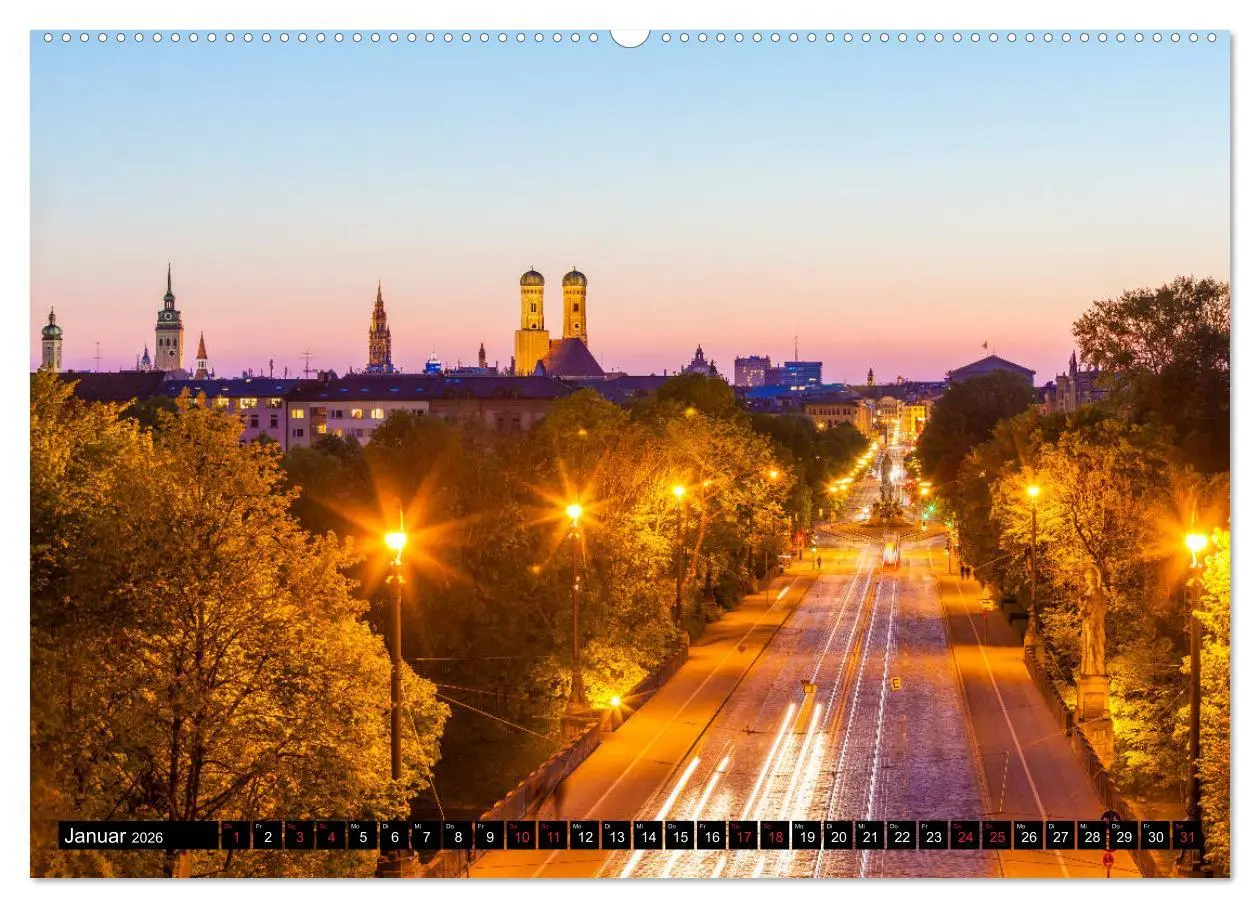 Bild: 9783457779859 | MÜNCHEN Impressionen einer Weltstadt (Wandkalender 2026 DIN A2...