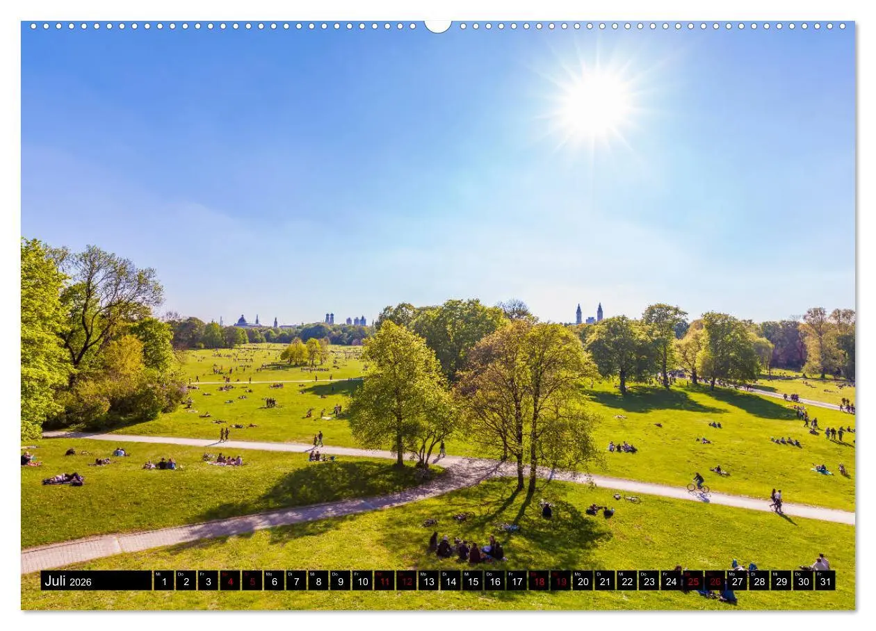 Bild: 9783457779859 | MÜNCHEN Impressionen einer Weltstadt (Wandkalender 2026 DIN A2...