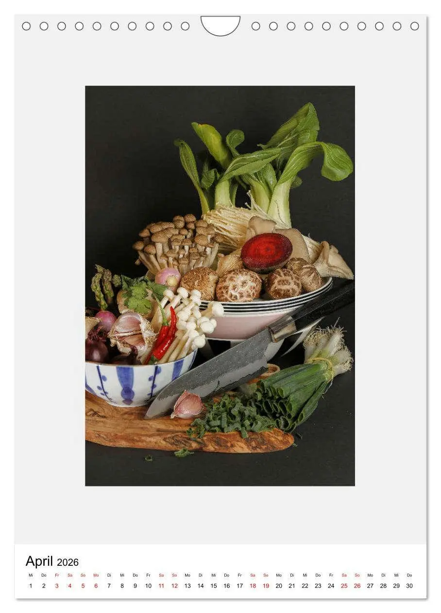 Bild: 9783516319859 | Japanese Cuisine II (Wandkalender 2026 DIN A4 hoch), CALVENDO...