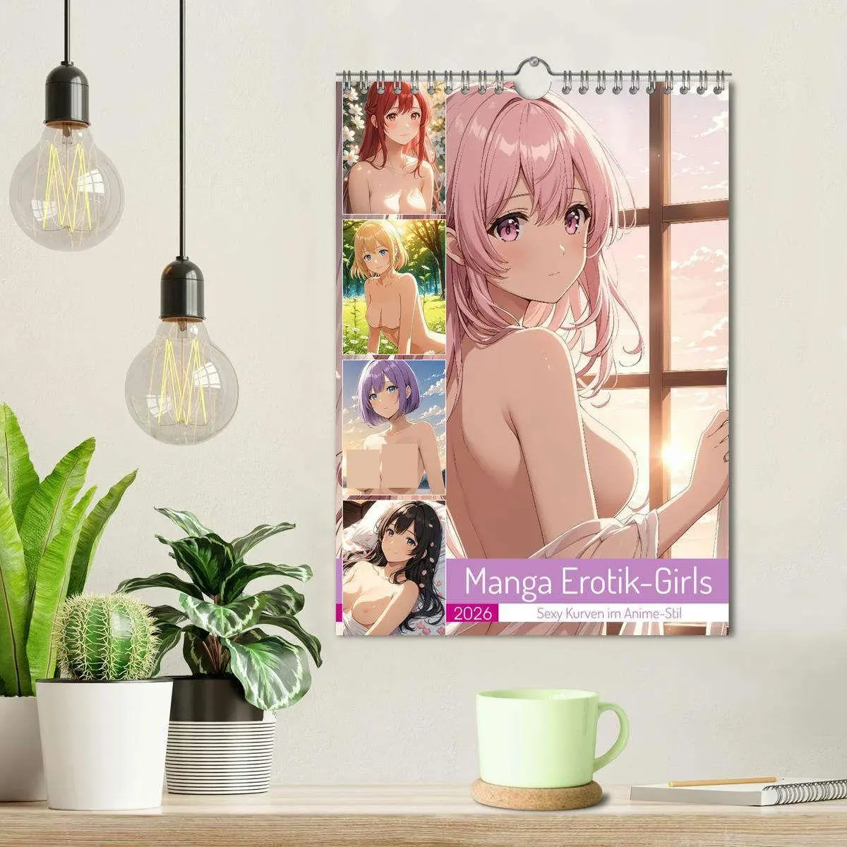 Bild: 9783516629859 | Manga Erotik-Girls - Sexy Kurven im Anime-Stil (Wandkalender 2026...