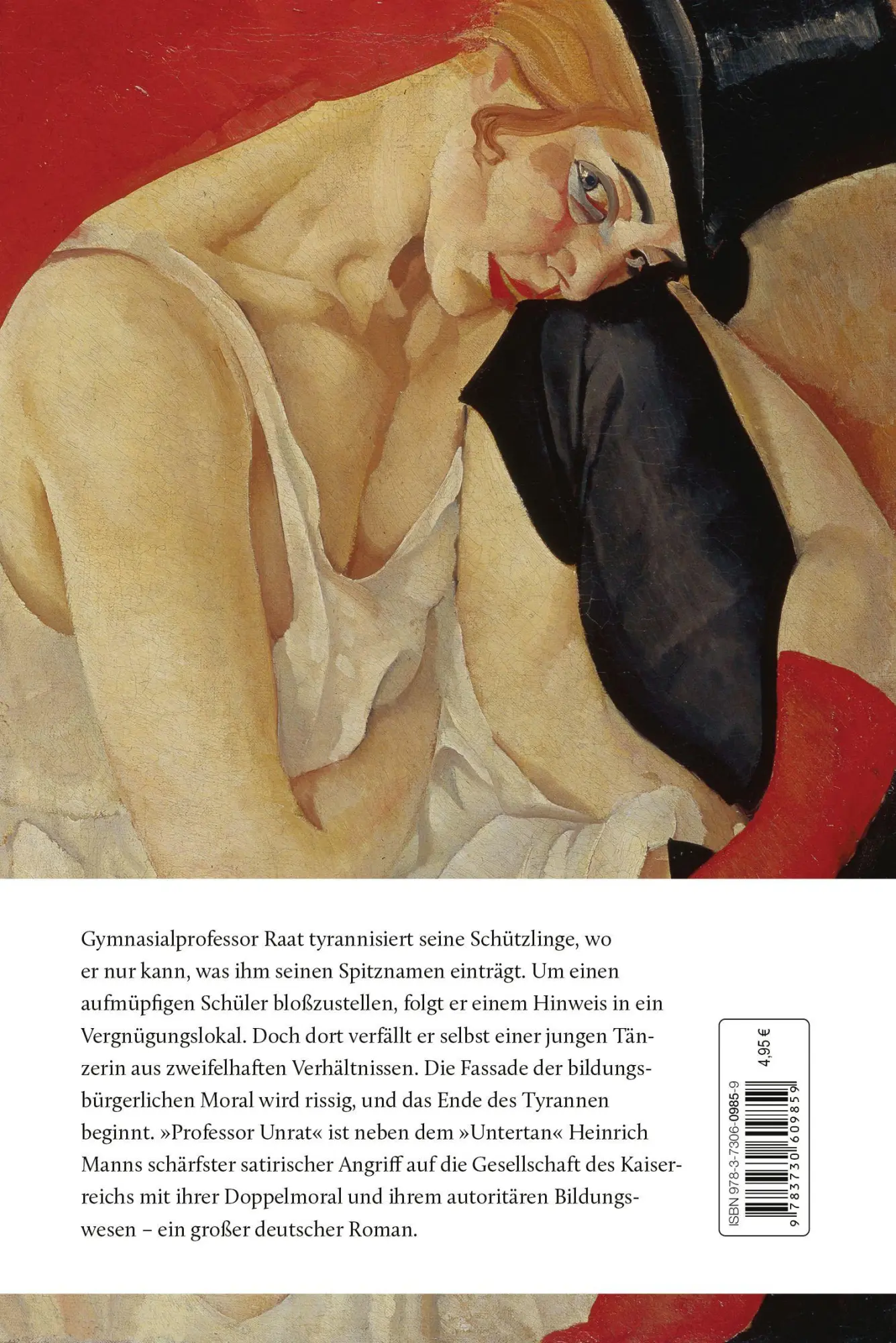 Bild: 9783730609859 | Professor Unrat | Heinrich Mann | Buch | 256 S. | Deutsch | 2021