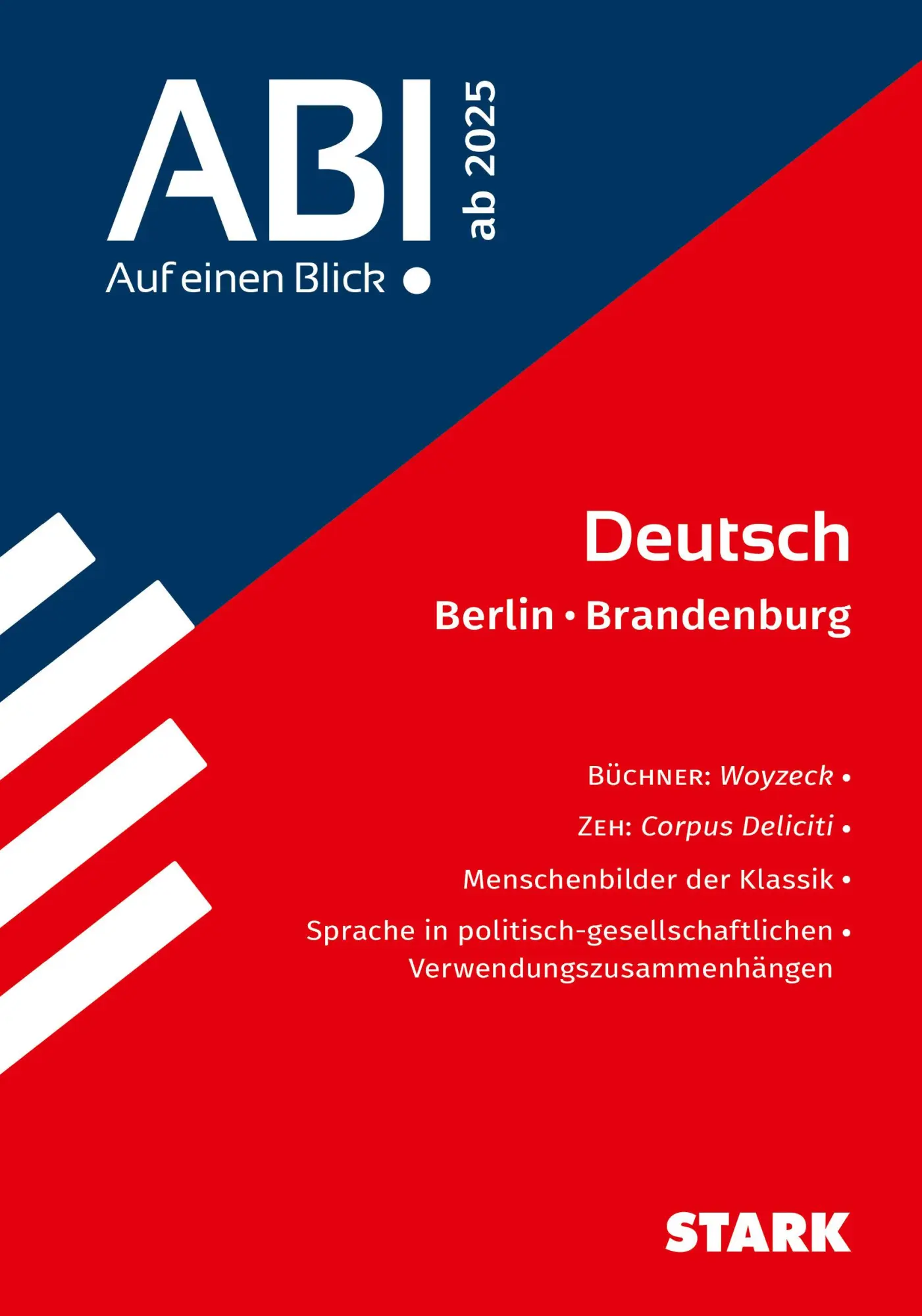 Cover: 9783849059859 | STARK Deutsch - Abi - Auf einen Blick! ab 2025 Berlin/Brandenburg