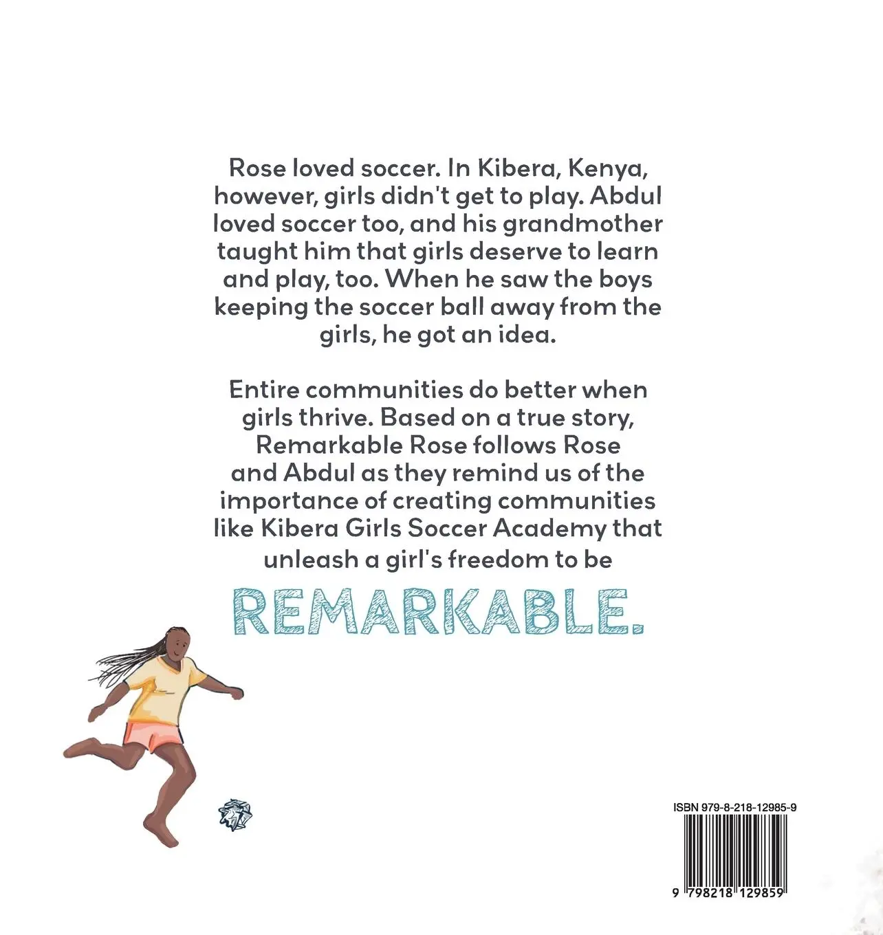 Rückseite: 9798218129859 | Remarkable Rose | Ellie Roscher | Taschenbuch | Englisch | 2023