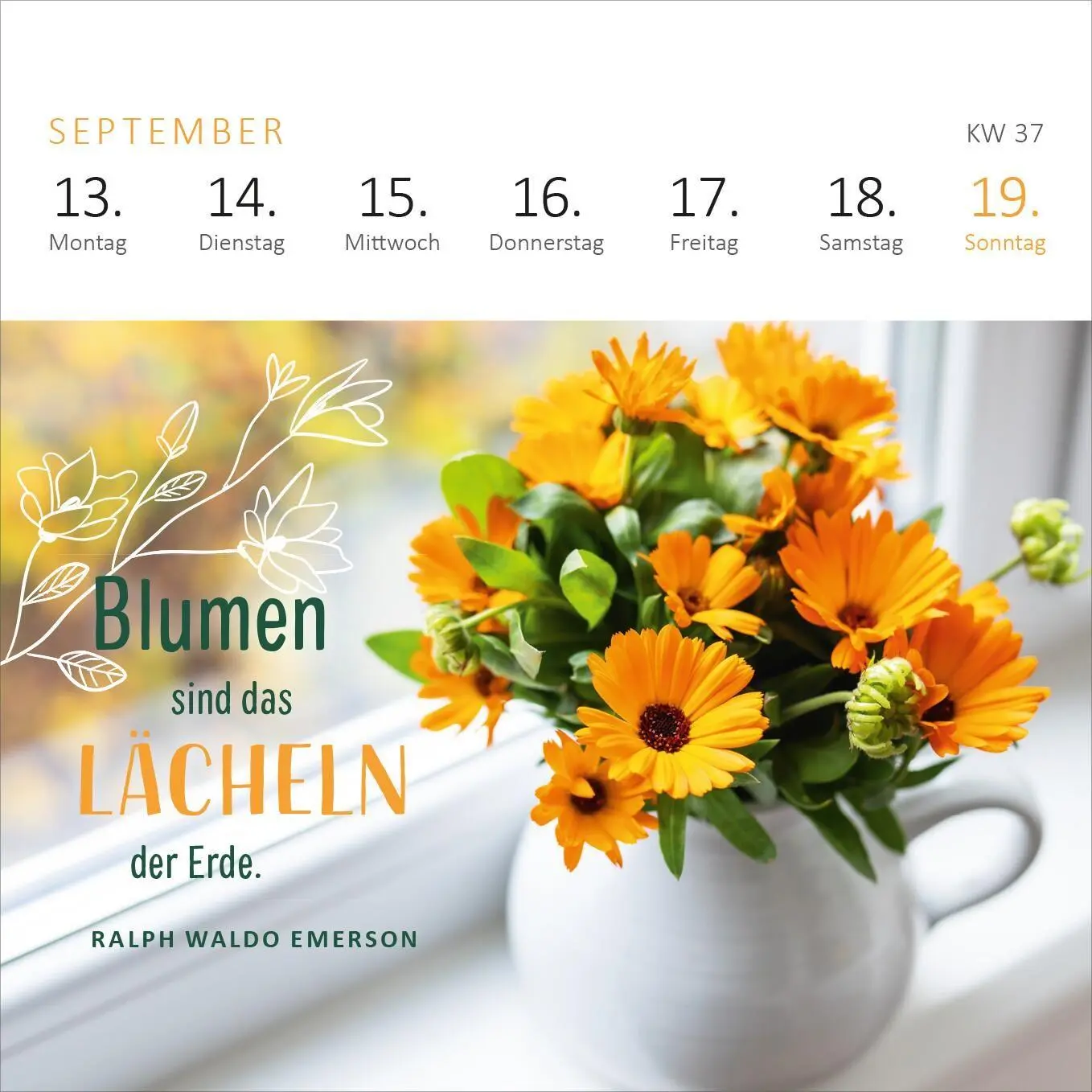 Bild: 4014489139959 | Mini-Wochenkalender Ein Jahr voll Glück 2027 | Kalender | 108 S.