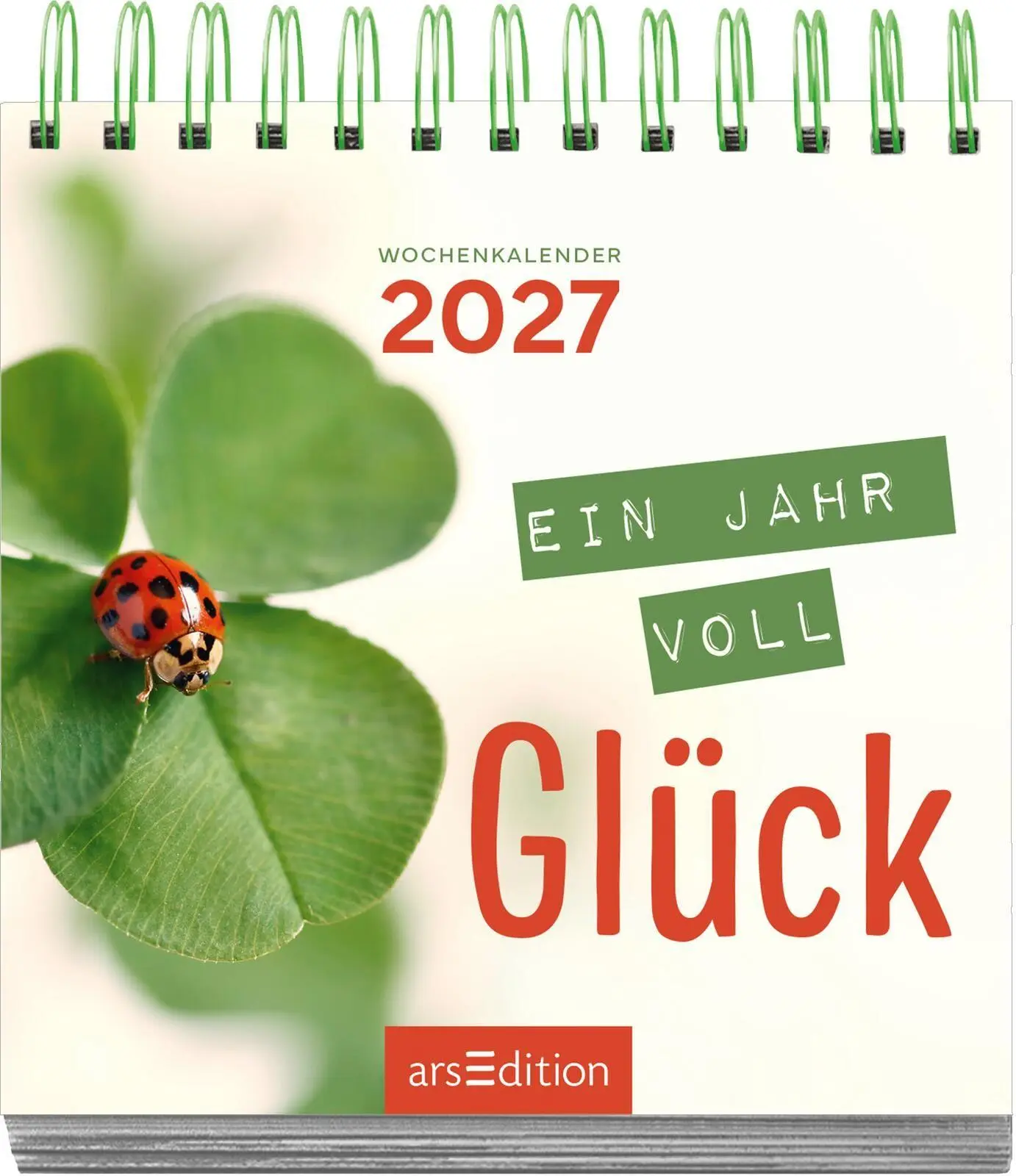 Bild: 4014489139959 | Mini-Wochenkalender Ein Jahr voll Glück 2027 | Kalender | 108 S.