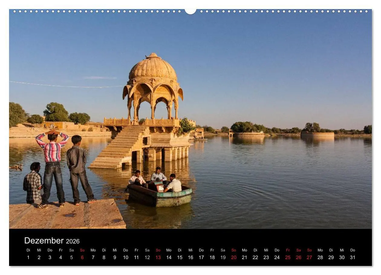 Bild: 9783516239959 | Indien, vom Taj Mahal zur Wüste Thar (Wandkalender 2026 DIN A2...