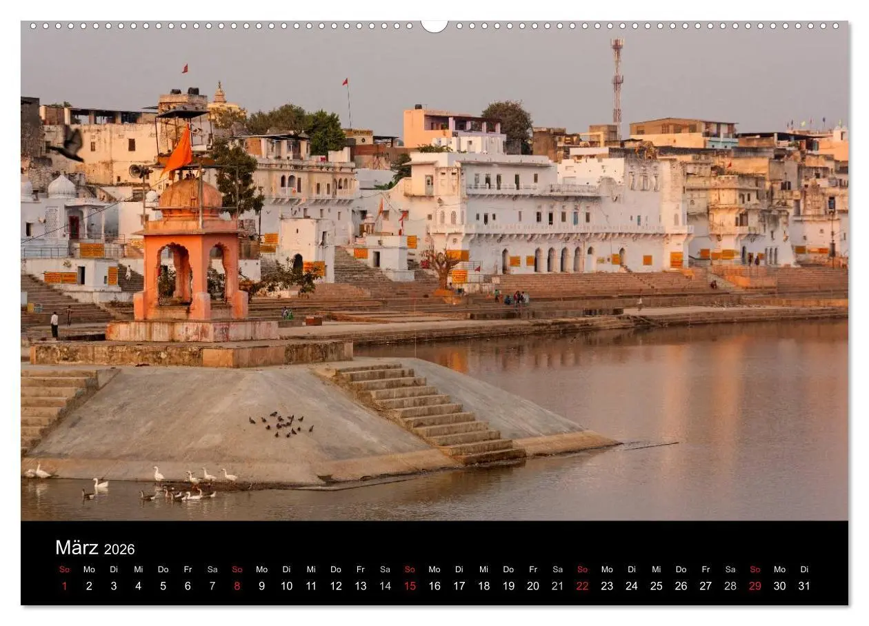 Bild: 9783516239959 | Indien, vom Taj Mahal zur Wüste Thar (Wandkalender 2026 DIN A2...