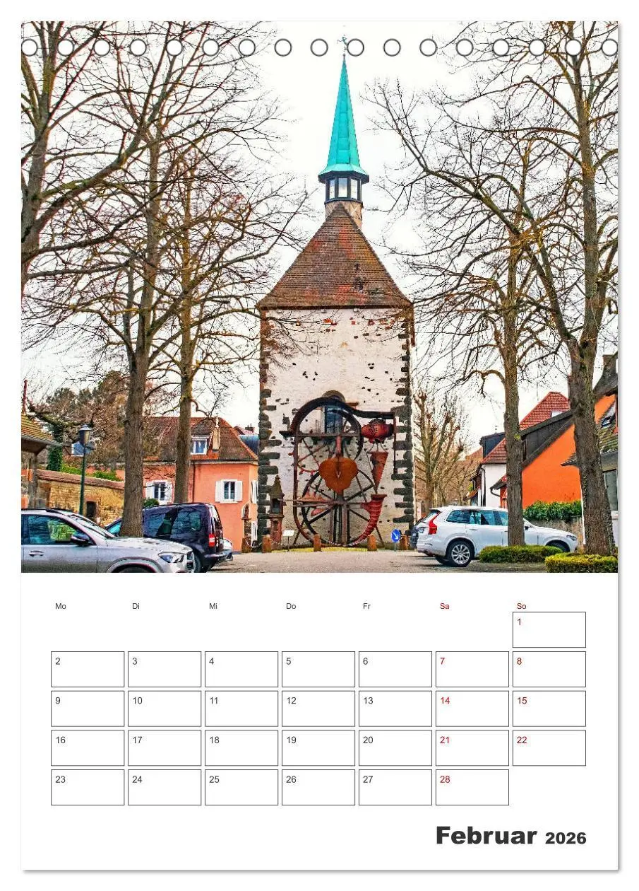 Bild: 9783516309959 | Breisach - Reiseplaner (Tischkalender 2026 DIN A5 hoch), CALVENDO...