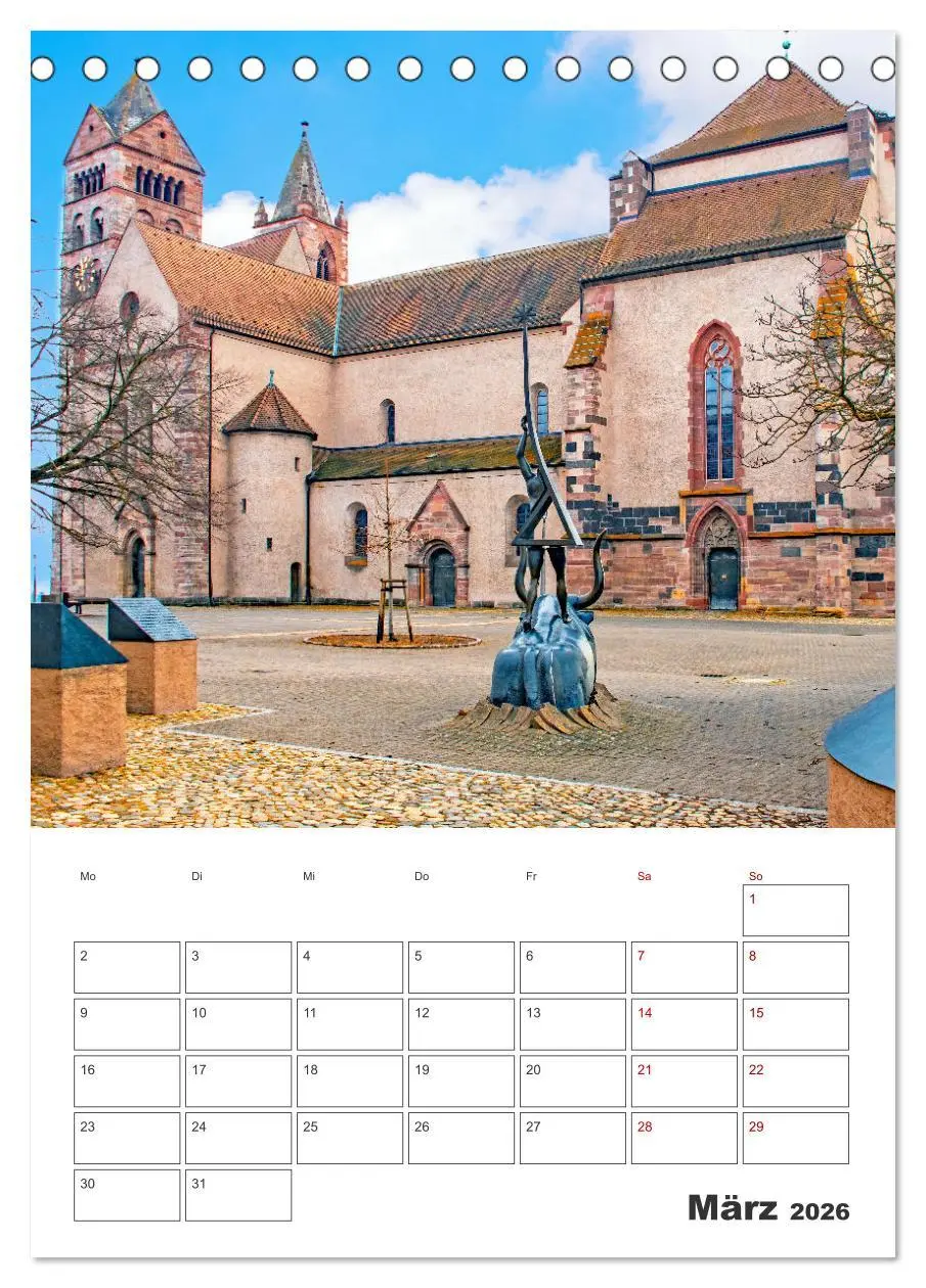 Bild: 9783516309959 | Breisach - Reiseplaner (Tischkalender 2026 DIN A5 hoch), CALVENDO...