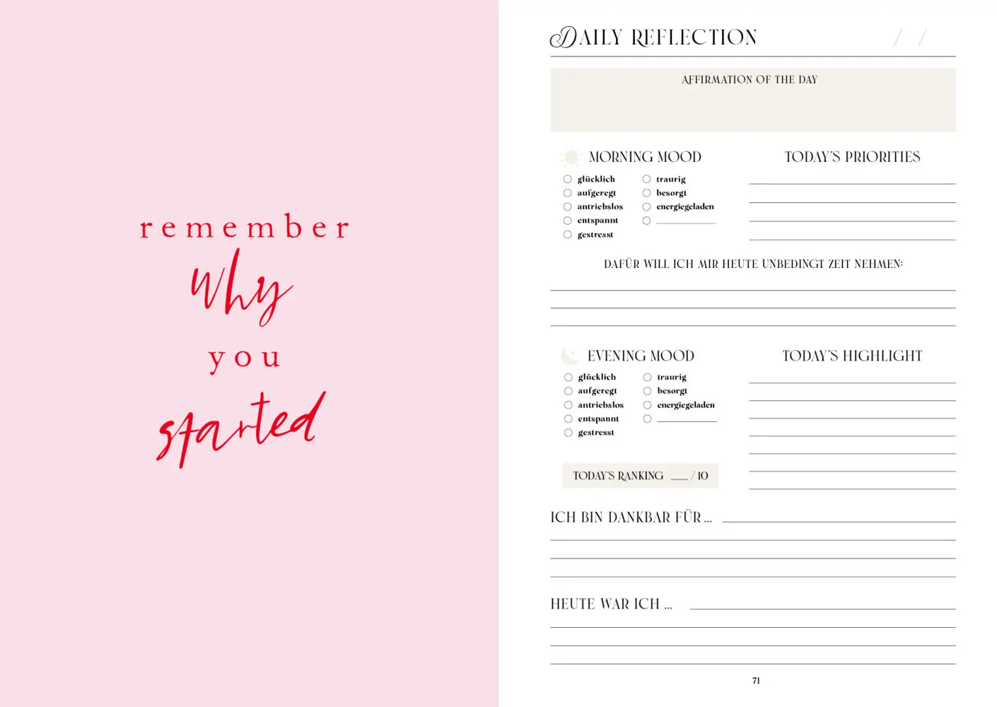 Bild: 9783745929959 | Dear Me - Das Self-Love-Journal | Lea Pietsch | Buch | 200 S. | 2025