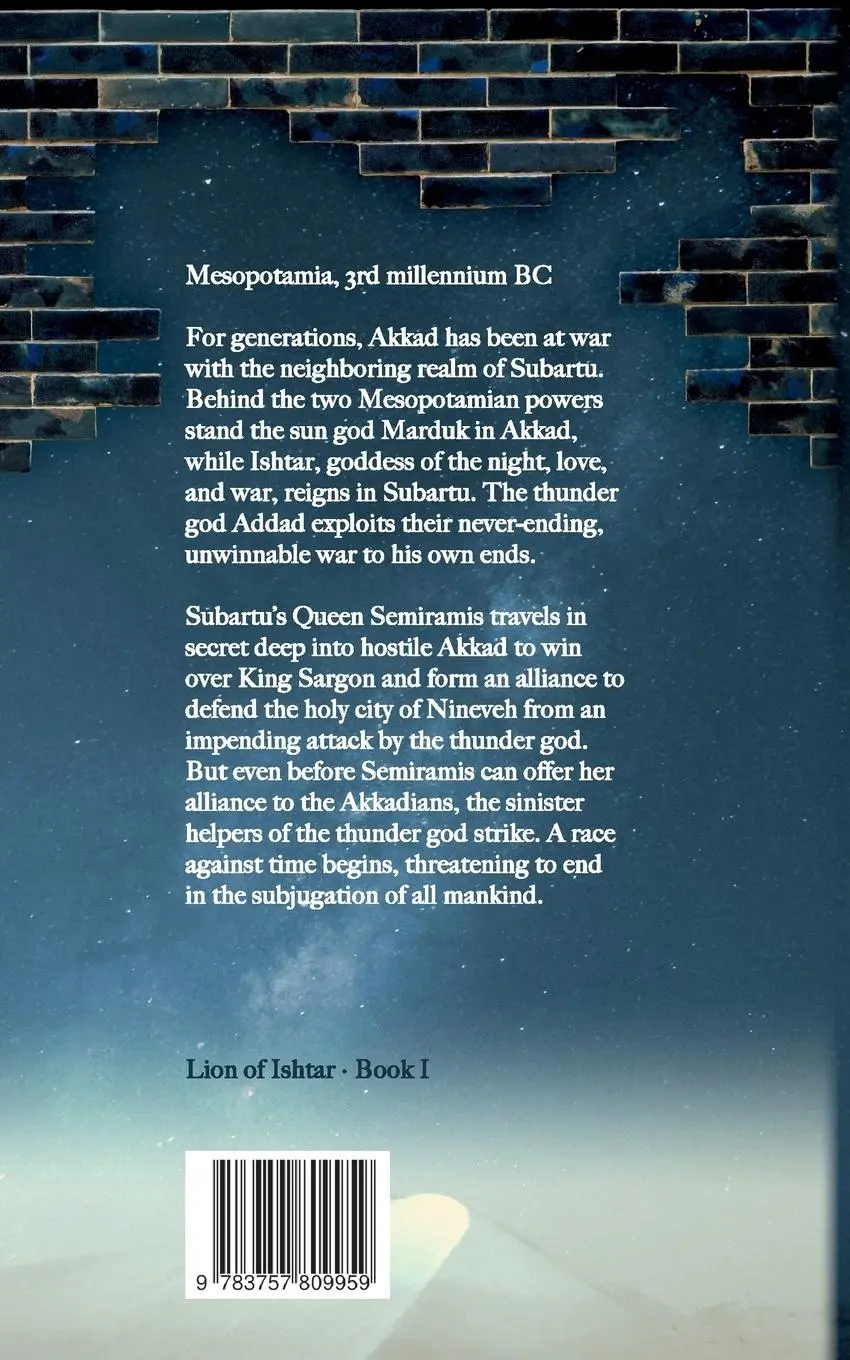 Rückseite: 9783757809959 | Lion of Ishtar | Guido Schenk | Taschenbuch | Paperback | Englisch