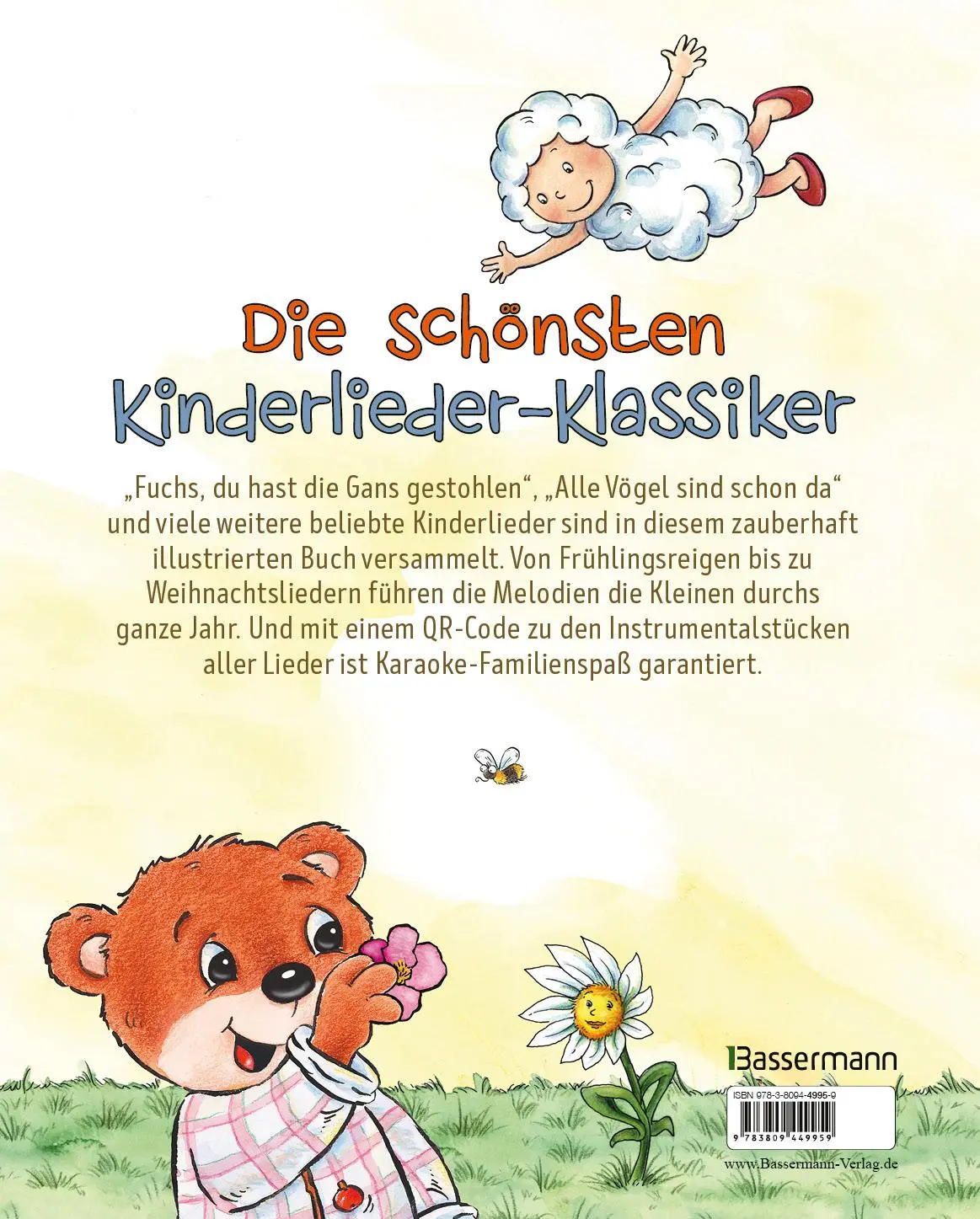 Bild: 9783809449959 | Kinderlieder-Karaoke | Mit QR-Code für die musikalische Begleitung