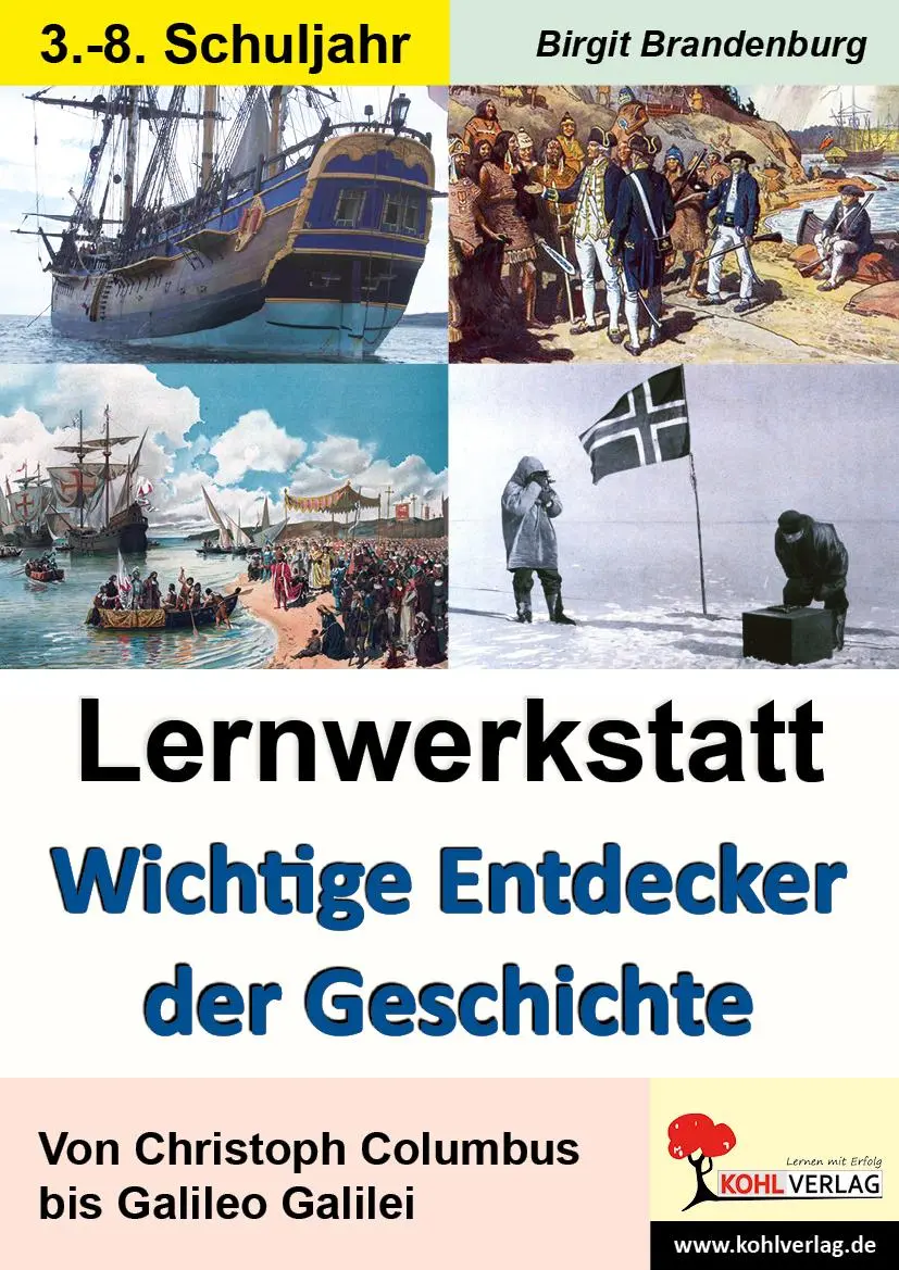 Cover: 9783866329959 | Lernwerkstatt Wichtige Entdecker der Geschichte | Birgit Brandenburg