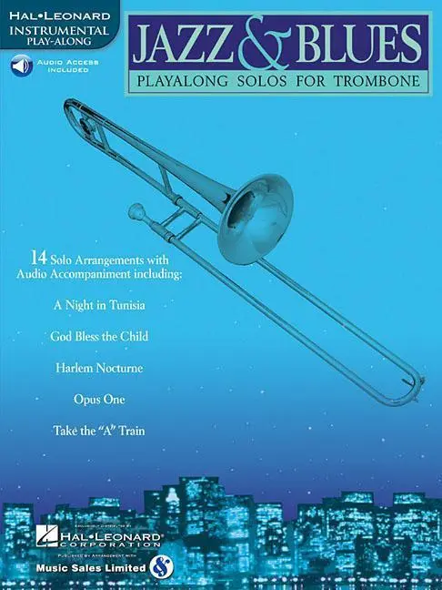 Cover: 73999250060 | Jazz &amp; Blues Playalong Solos for Trombone Book/Online Audio | Buch