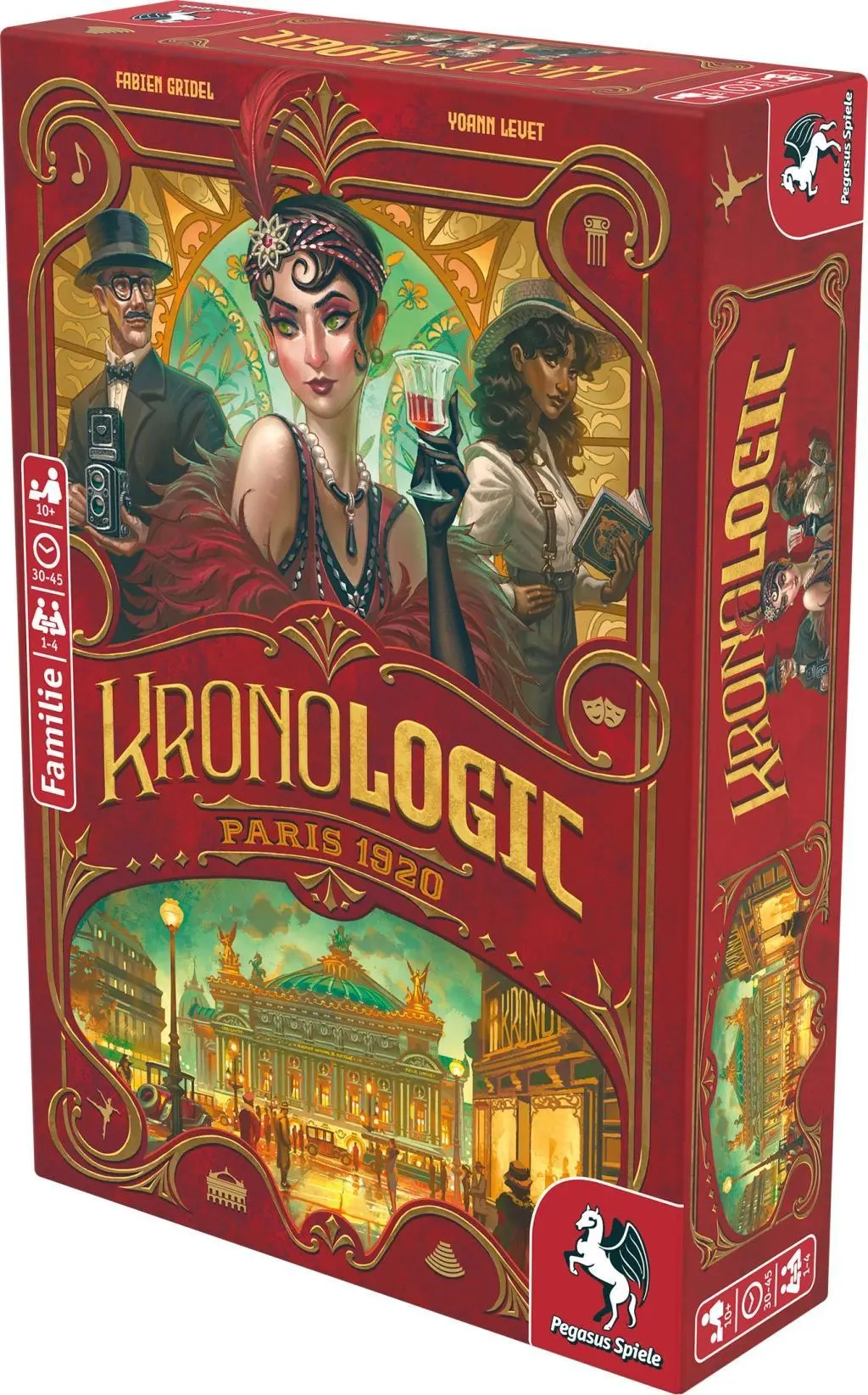 Bild: 4250231740060 | Kronologic - Paris 1920 | Fabien Gridel | Spiel | 18710G | Deutsch